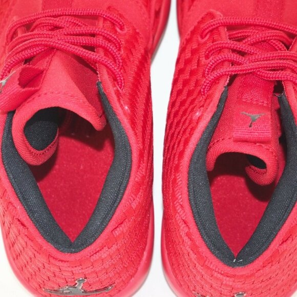 Nike Air Eclipse Chukka Woven BG Boys Shoes Red Basketball - Picture 5 of 11